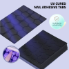 SheSlay UV Cured Nail Adhesive Tabs | 240PCS Double-Sided Jelly Nail Glu