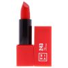 The Lipstick - 243 Shiny Coral Red by 3INA for Women - 0.11 oz Lipstick