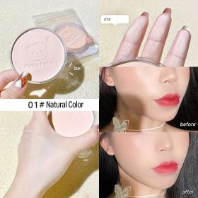New Waterproof Long Lasting Makeup Powder Oil Control Moisturizing Brightening Loose Powder Breathable Nature Face Cosmetics (Color: 01)