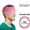 360������ Massage Migraine Relief Hat Stress Relief Eye Mask Gel Hot Cold Therapy Headache Pain Relief Cap  Ice Head Wrap for Headache and Puffy Eyes